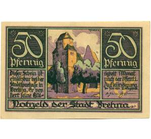 50 пфеннигов 1921 года Германия — Брена (Нотгельд) — Фото №1
