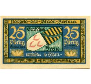 25 пфеннигов 1921 года Германия — Брена (Нотгельд) — Фото №1