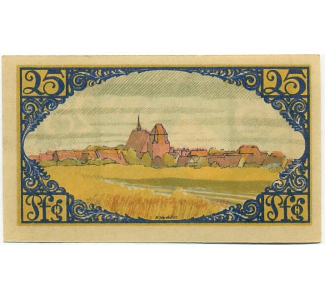 Банкнота 25 пфеннигов 1921 года Германия — Брена (Нотгельд) (Артикул: K10-12450) — Фото №2