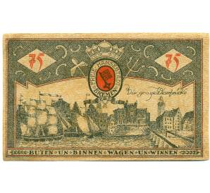 75 пфеннигов 1921 года Германия — Бремен (Нотгельд) — Фото №1