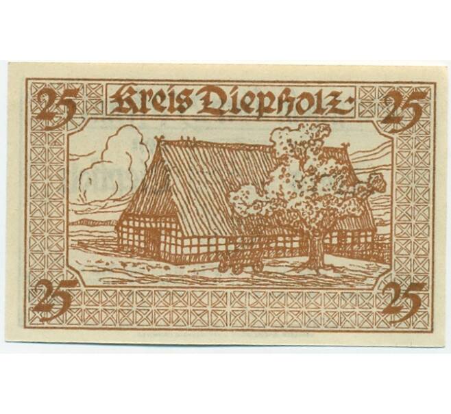 Банкнота 25 пфеннигов 1921 года Германия — Дипхольц (Нотгельд) (Артикул: K10-12467) — Фото №2