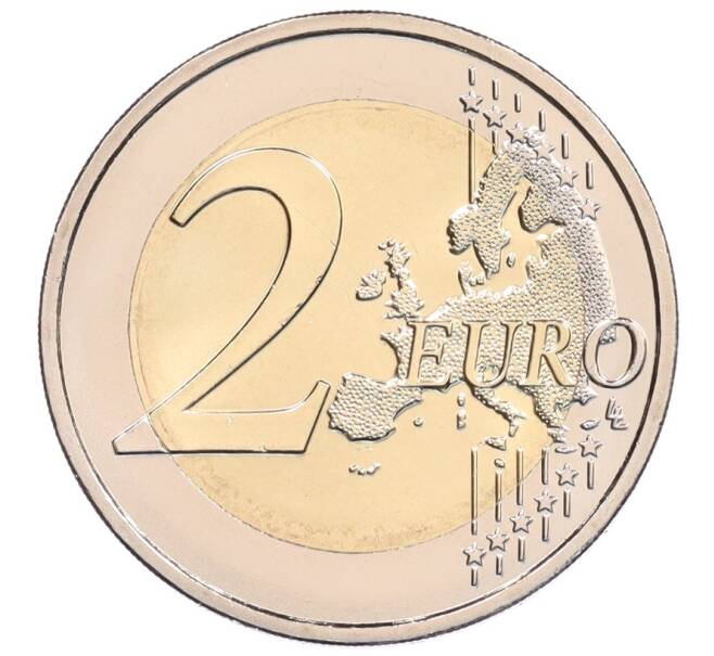 Монета 2 евро 2025 года Франция «Собор Парижской Богоматери» (Артикул: M2-92030) — Фото №2