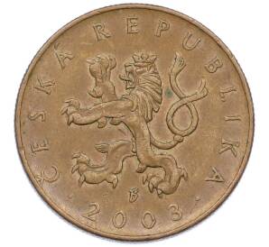 10 крон 2003 года Чехия — Фото №2