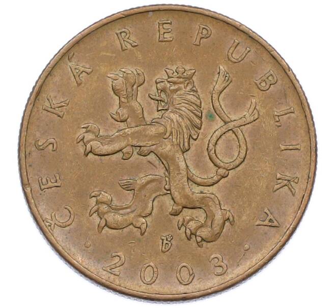 Монета 10 крон 2003 года Чехия (Артикул: T11-35797) — Фото №2