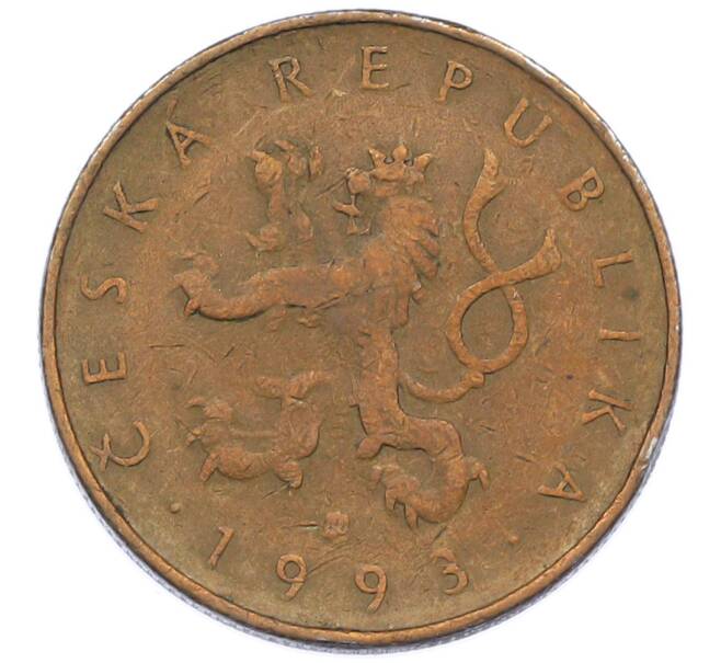Монета 10 крон 1993 года Чехия (Артикул: T11-35798) — Фото №2