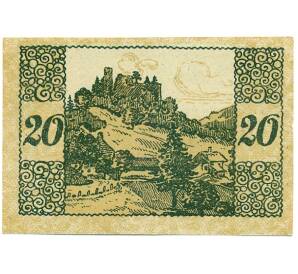 20 геллеров 1920 года Австрия — Виндегг (Нотгельд) — Фото №1