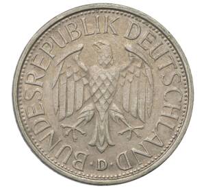 1 марка 1981 года D Западная Германия (ФРГ) — Фото №2