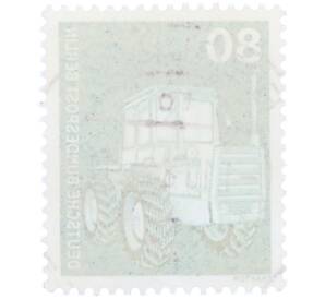 Почтовая марка 80 пфеннигов 1975 года Западная Германия (ФРГ) «Трактор» — Фото №2