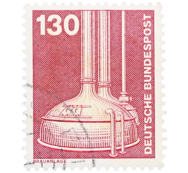 Почтовая марка 130 пфеннигов 1982 года Западная Германия (ФРГ) «Пивоварение» (Артикул: T11-36064) — Фото №1