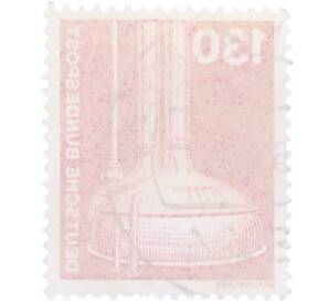 Почтовая марка 130 пфеннигов 1982 года Западная Германия (ФРГ) «Пивоварение» — Фото №2