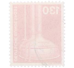 Почтовая марка 130 пфеннигов 1982 года Западная Германия (ФРГ) «Пивоварение» — Фото №2