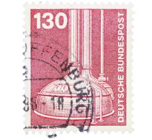 Почтовая марка 130 пфеннигов 1982 года Западная Германия (ФРГ) «Пивоварение» — Фото №1