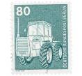 Почтовая марка 80 пфеннигов 1975 года Западная Германия (ФРГ) «Трактор» (Артикул: T11-36099) — Фото №1