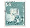 Почтовая марка 80 пфеннигов 1975 года Западная Германия (ФРГ) «Трактор» (Артикул: T11-36100) — Фото №1