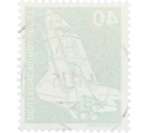 Почтовая марка 40 пфеннигов 1975 года Западная Германия (ФРГ) «SpaceLab» — Фото №2