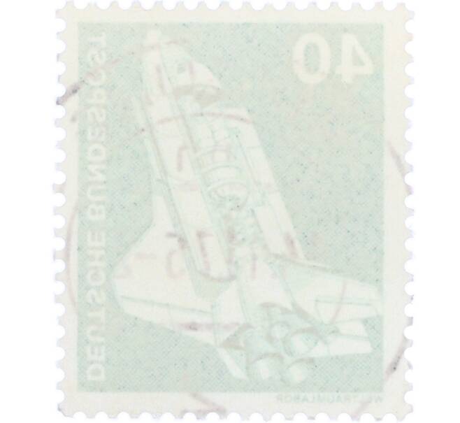 Почтовая марка 40 пфеннигов 1975 года Западная Германия (ФРГ) «SpaceLab» (Артикул: T11-36105) — Фото №2