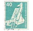 Почтовая марка 40 пфеннигов 1975 года Западная Германия (ФРГ) «SpaceLab» (Артикул: T11-36106) — Фото №1