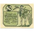 Банкнота 80 геллеров 1921 года Австрия — Бранденбург (Нотгельд) (Артикул: B2-16393) — Фото №1