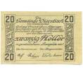 Банкнота 20 геллеров 1920 года Австрия — Дирсбах (Нотгельд) (Артикул: B2-16430) — Фото №1