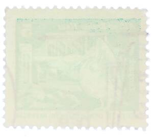 Почтовая марка 5 пфеннигов 1973 года Восточная Германия (ГДР) «Розовый пеликан» — Фото №2