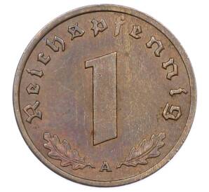 1 рейхспфенниг 1939 года A Германия — Фото №2