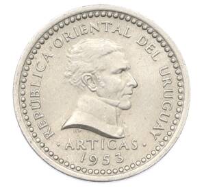 1 сентесимо 1953 года Уругвай — Фото №1