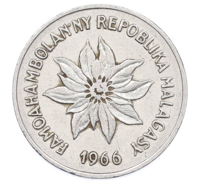 Монета 5 франков 1966 года Мадагаскар (Артикул: K12-76673) — Фото №1