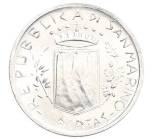 1 лира 1981 года Сан-Марино — Фото №2