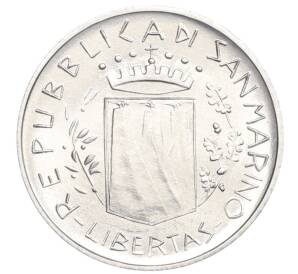 10 лир 1981 года Сан-Марино — Фото №2