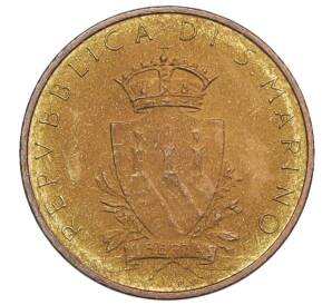 20 лир 1979 года Сан-Марино — Фото №2