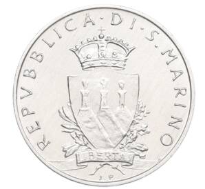 10 лир 1979 года Сан-Марино — Фото №2