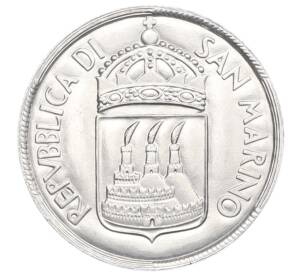 10 лир 1973 года Сан-Марино — Фото №2
