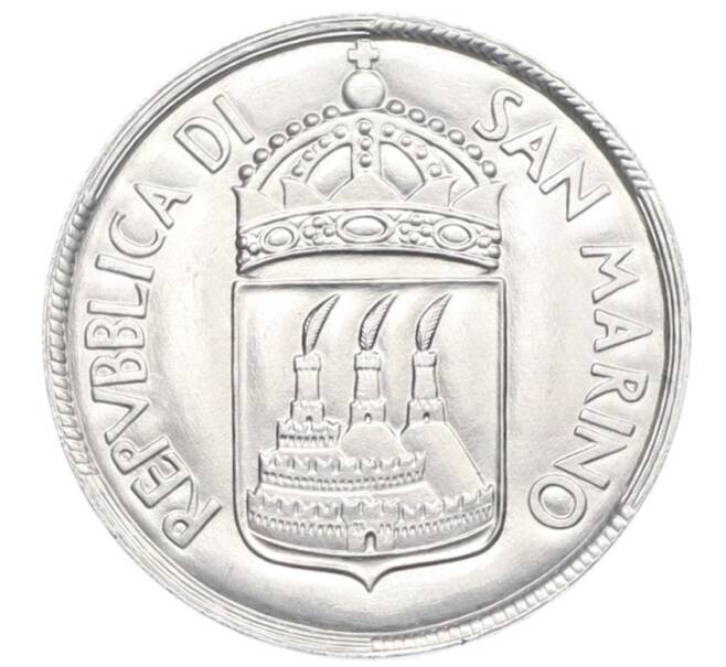 Монета 10 лир 1973 года Сан-Марино (Артикул: K8-0831) — Фото №2
