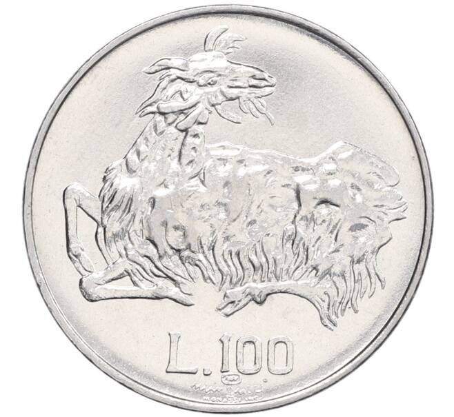 Монета 100 лир 1974 года Сан-Марино (Артикул: K8-0851) — Фото №1