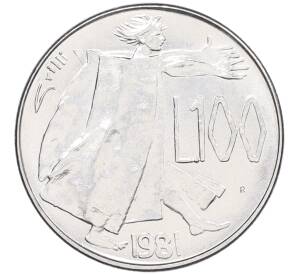 100 лир 1981 года Сан-Марино — Фото №1