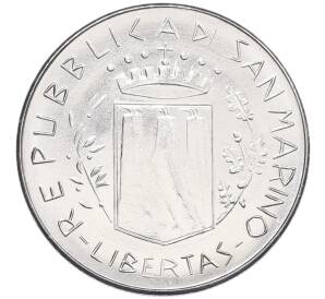 100 лир 1981 года Сан-Марино — Фото №2