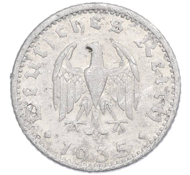 Монета 50 рейхспфеннигов 1935 года G Германия (Артикул: K8-0860) — Фото №1