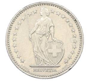 1 франк 1995 года Швейцария — Фото №2