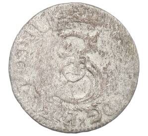 1 солид 1587-1622 года Рига — Сигизмунд III — Фото №1