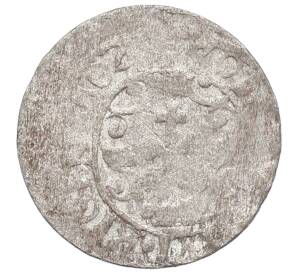 1 солид 1604 года Рига — Сигизмунд III — Фото №1