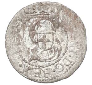 1 солид 1587-1622 года Рига — Сигизмунд III — Фото №2