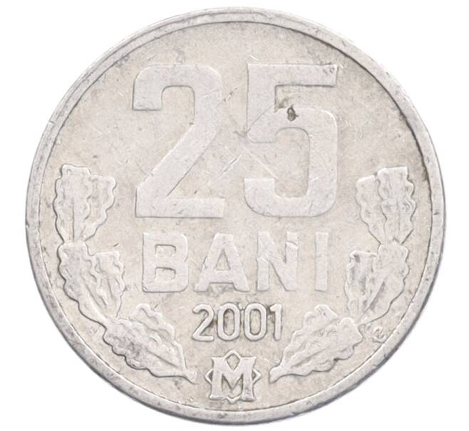 Монета 25 бани 2001 года Молдавия (Артикул: K1-7143) — Фото №1