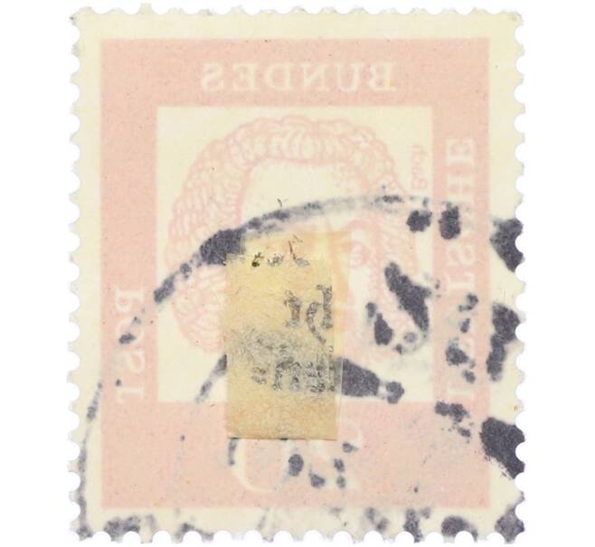 Почтовая марка 20 пфеннигов 1961 года Западная Германия (ФРГ) «Выдающиеся немцы — Иоганн Себастьян Бах» (Артикул: T11-36288) — Фото №2