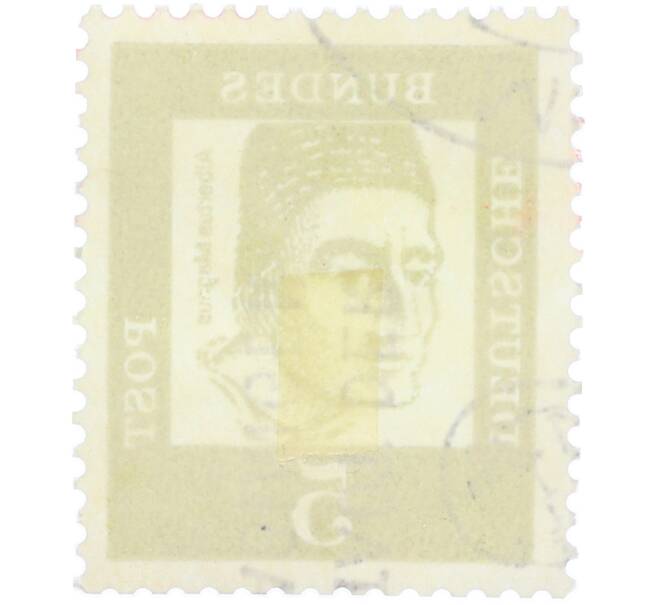 Почтовая марка 5 пфеннигов 1961 года Западная Германия (ФРГ) «Выдающиеся немцы — Альберт Великий» (Артикул: T11-36294) — Фото №2