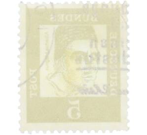 Почтовая марка 5 пфеннигов 1961 года Западная Германия (ФРГ) «Выдающиеся немцы — Альберт Великий» — Фото №2