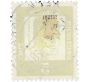 Почтовая марка 5 пфеннигов 1961 года Западная Германия (ФРГ) «Выдающиеся немцы — Альберт Великий» — Фото №2