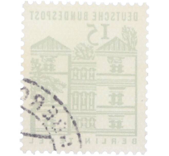 Почтовая марка 15 пфеннигов 1964 года Западная Германия (ФРГ) «Берлин-Тегель» (Артикул: T11-36380) — Фото №2