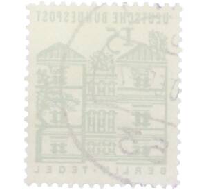 Почтовая марка 15 пфеннигов 1964 года Западная Германия (ФРГ) «Берлин-Тегель» — Фото №2