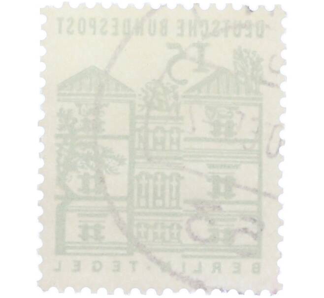 Почтовая марка 15 пфеннигов 1964 года Западная Германия (ФРГ) «Берлин-Тегель» (Артикул: T11-36386) — Фото №2