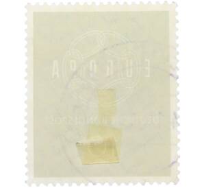 Почтовая марка 10 пфеннигов 1959 года Западная Германия (ФРГ) «Европейская конференция администраций почтовых служб и служб связи CEPT — Цепь» — Фото №2